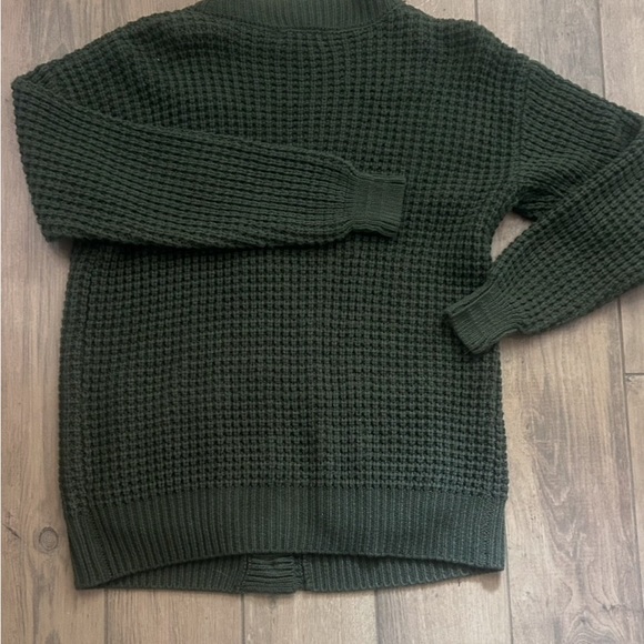 Zenana Outfitters Dark Green Cardigan Sweater - Picture 7 of 7